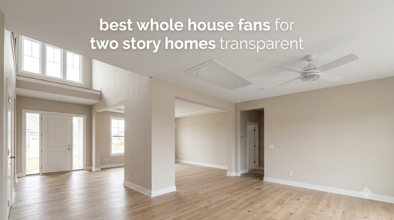 best whole house fans for two story homes transparent