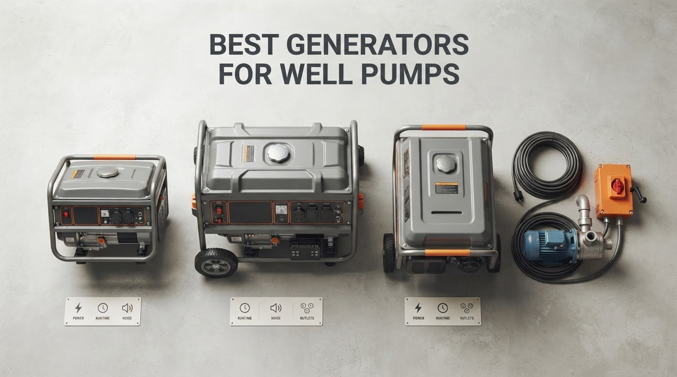 best generators for well pumps