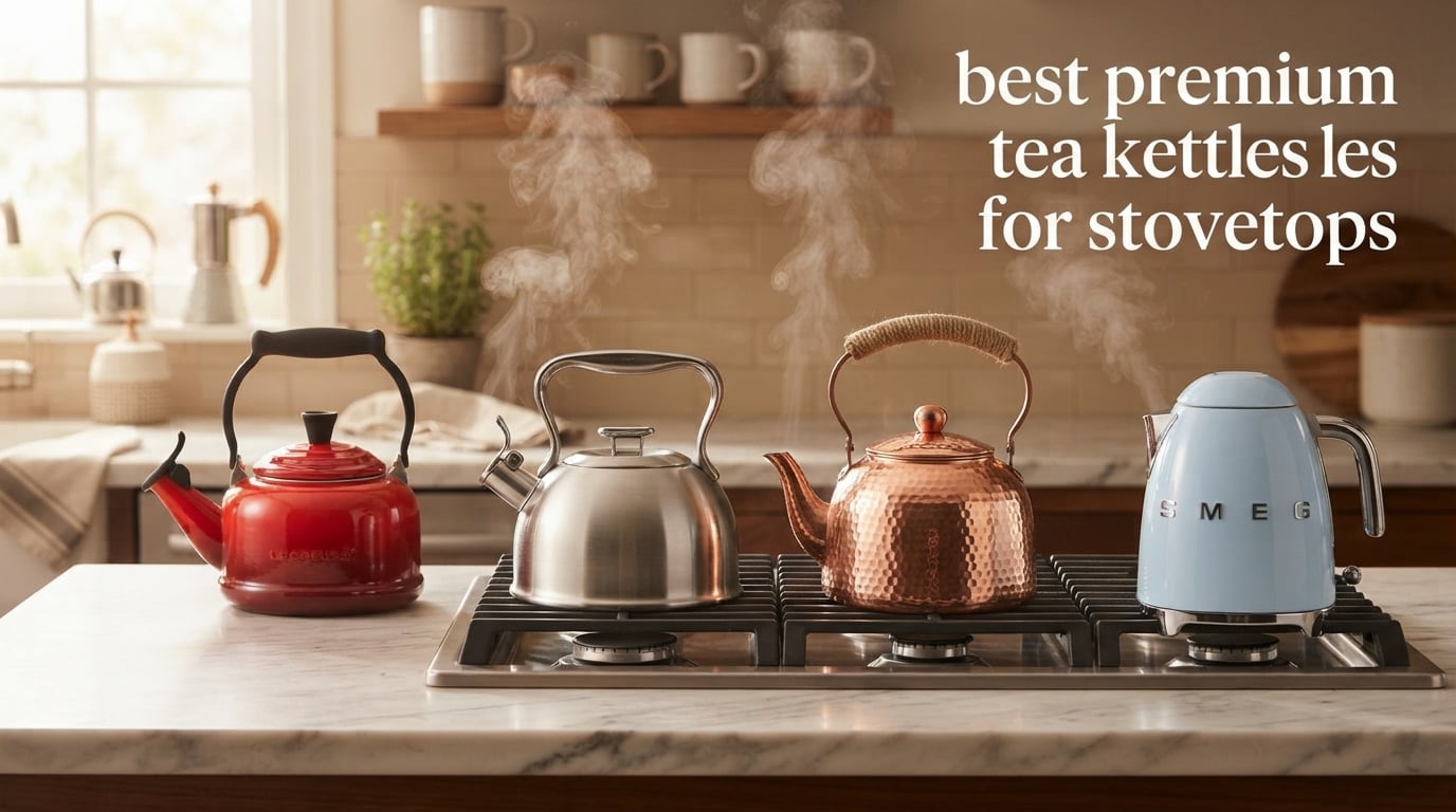 best premium tea kettles for stovetops