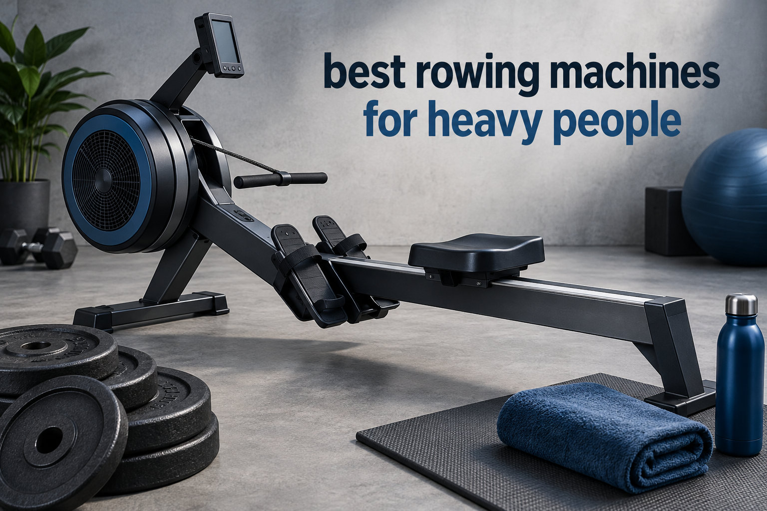best rowing machines for heavy people