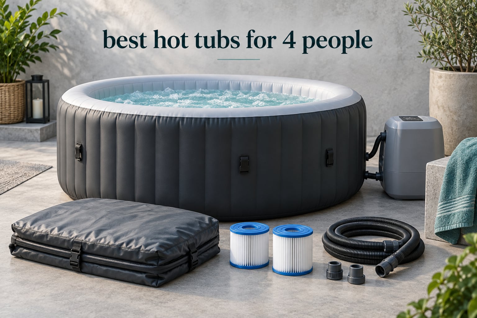 best hot tubs for 4 people