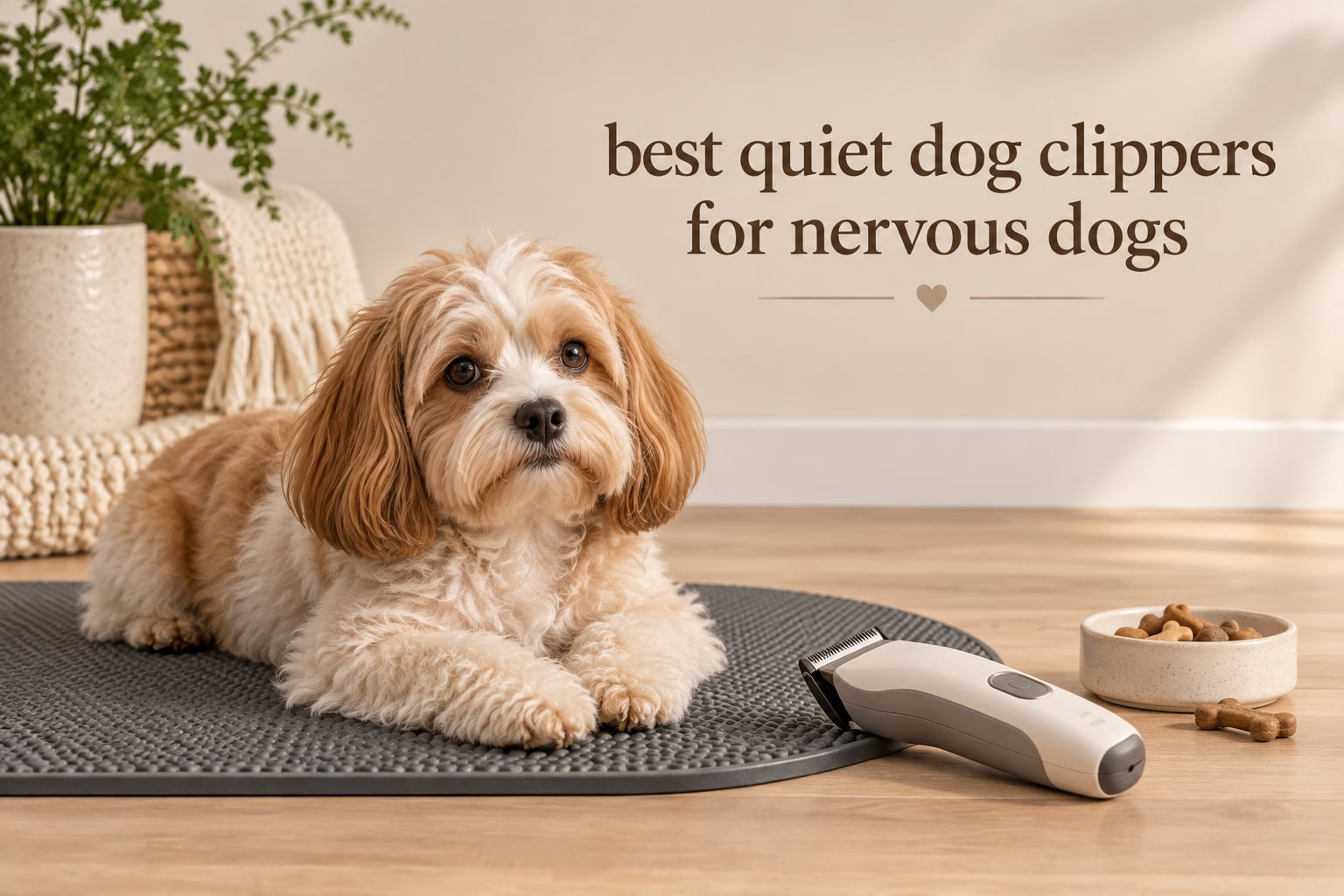 best quiet dog clippers for nervous dogs