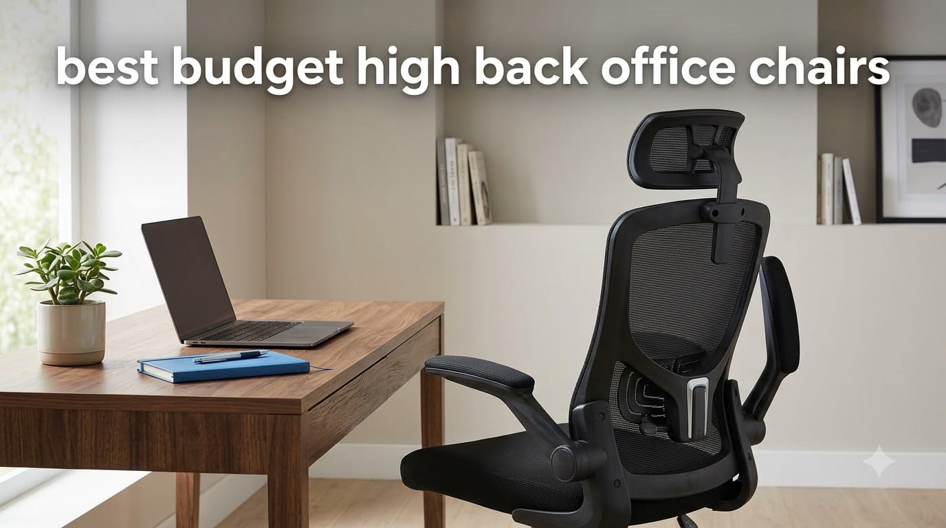 best budget high back office chairs