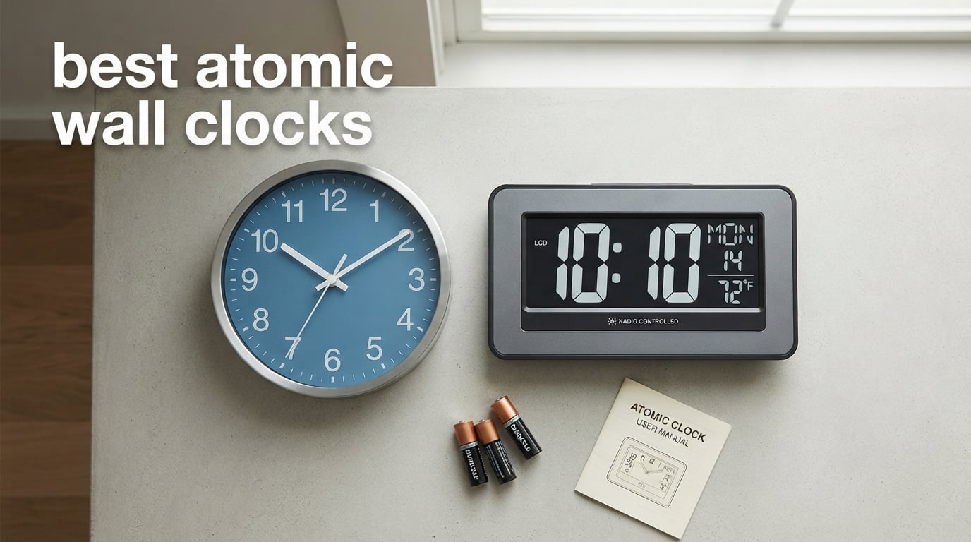 best atomic wall clocks