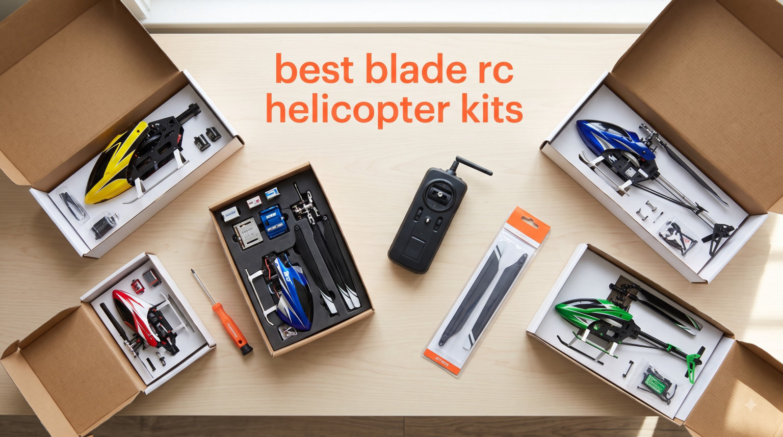 best blade rc helicopter kits