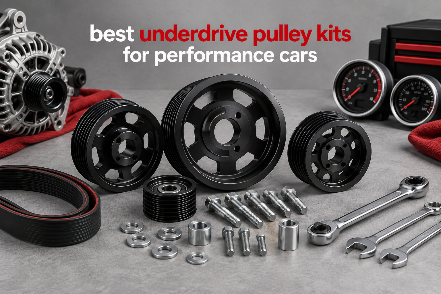best underdrive pulley kits for performance cars
