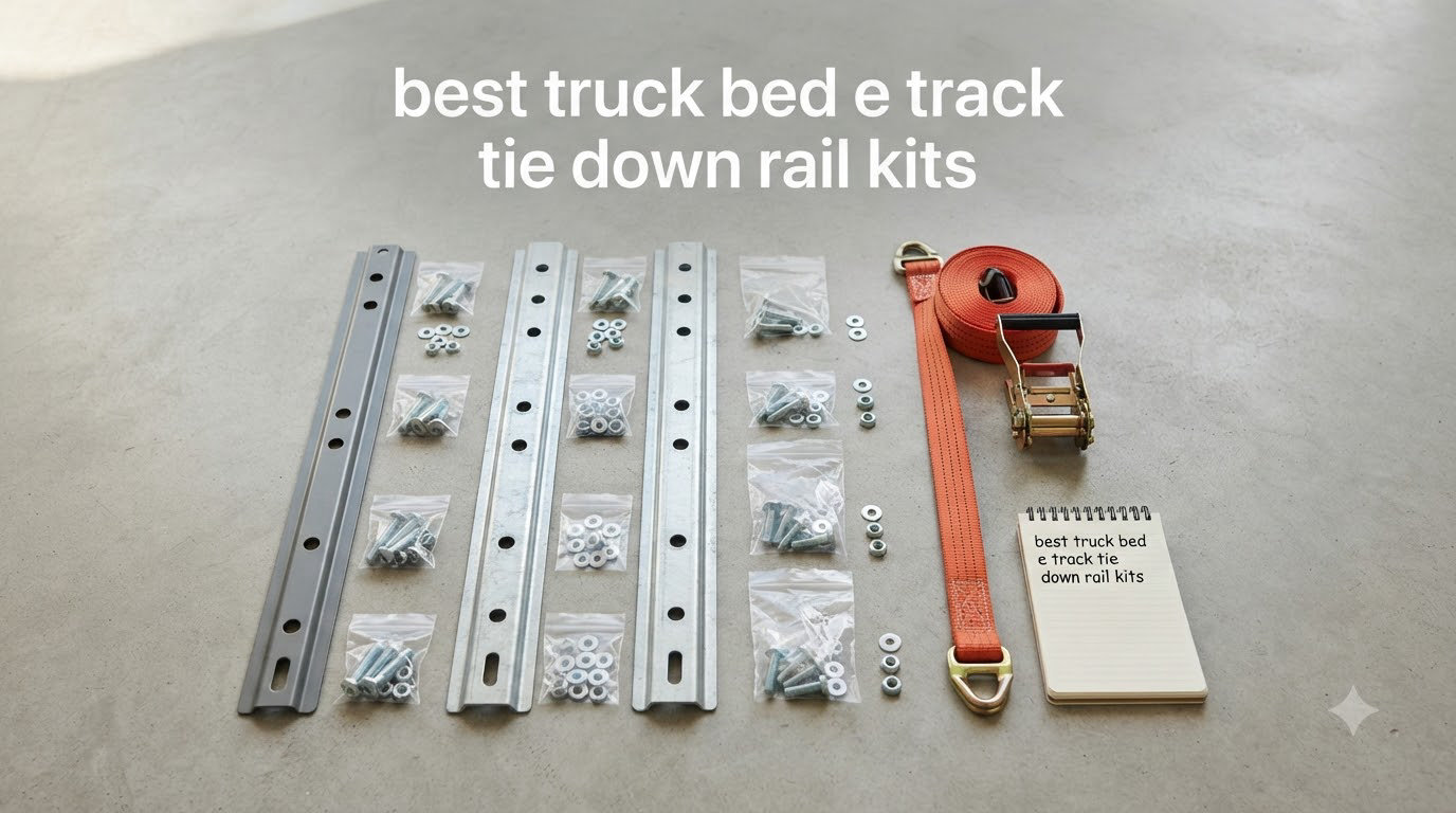 best truck bed e track tie down rail kits