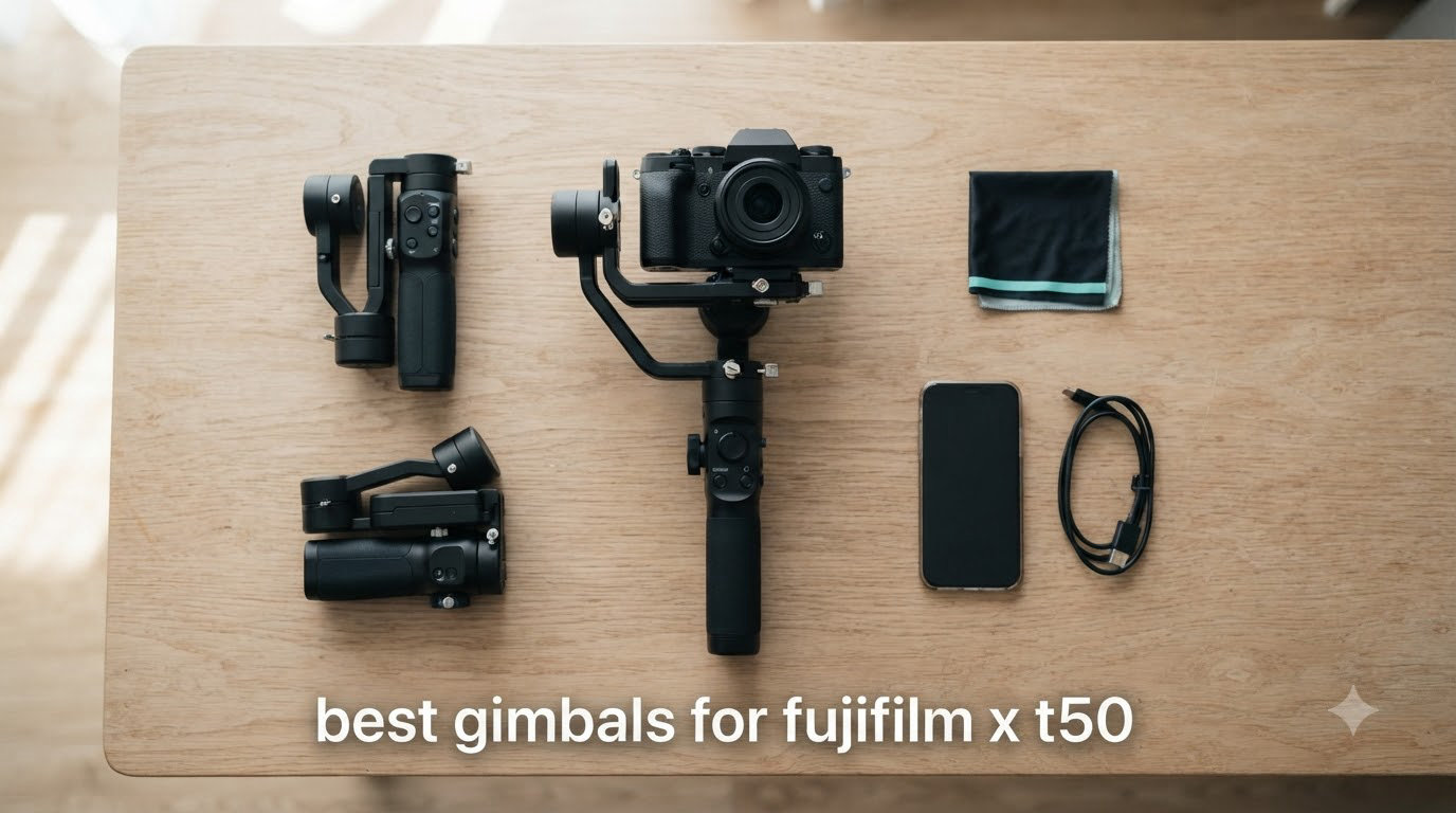 best gimbals for fujifilm x t50