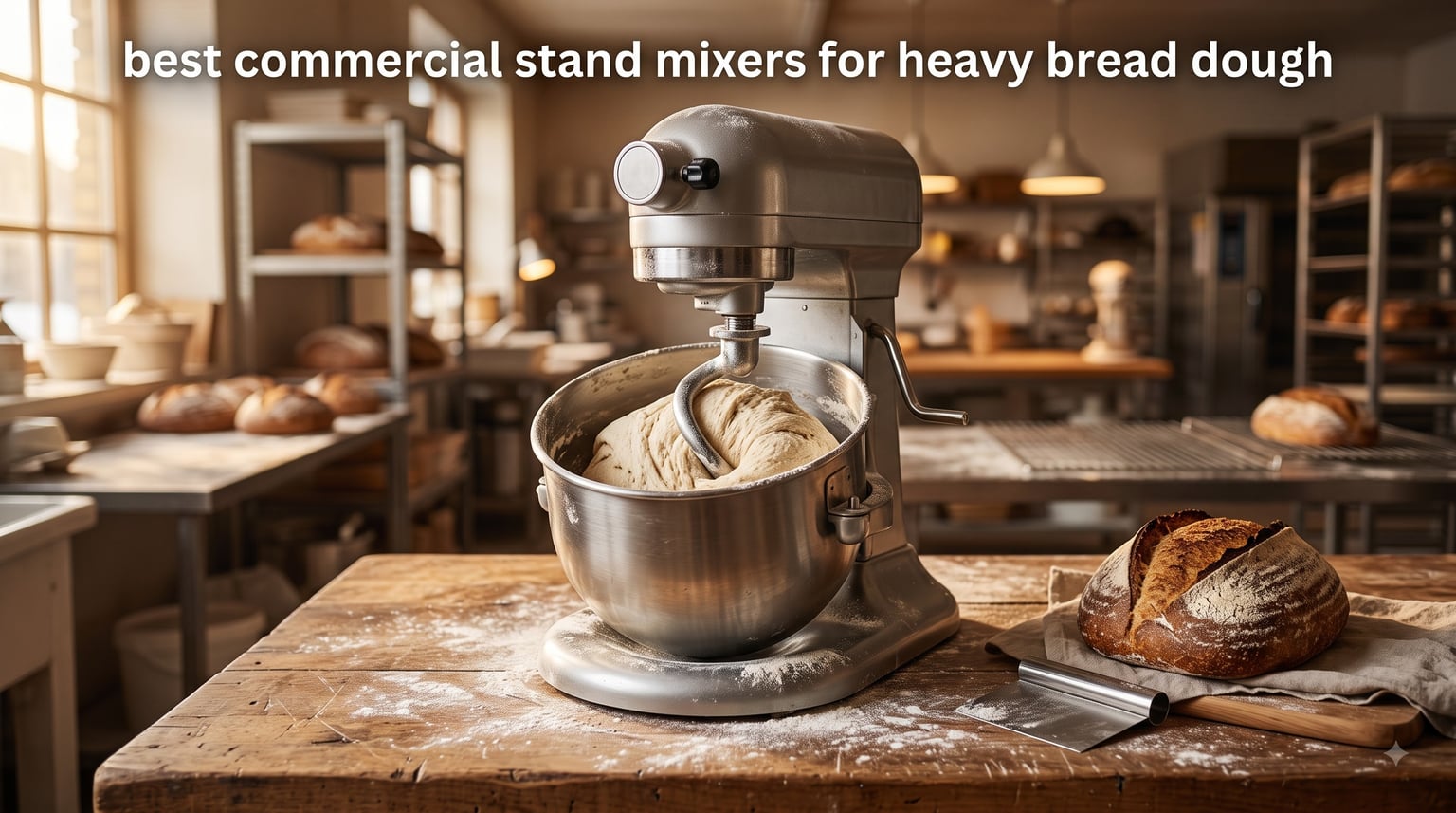 best commercial stand mixers for heavy bread dough