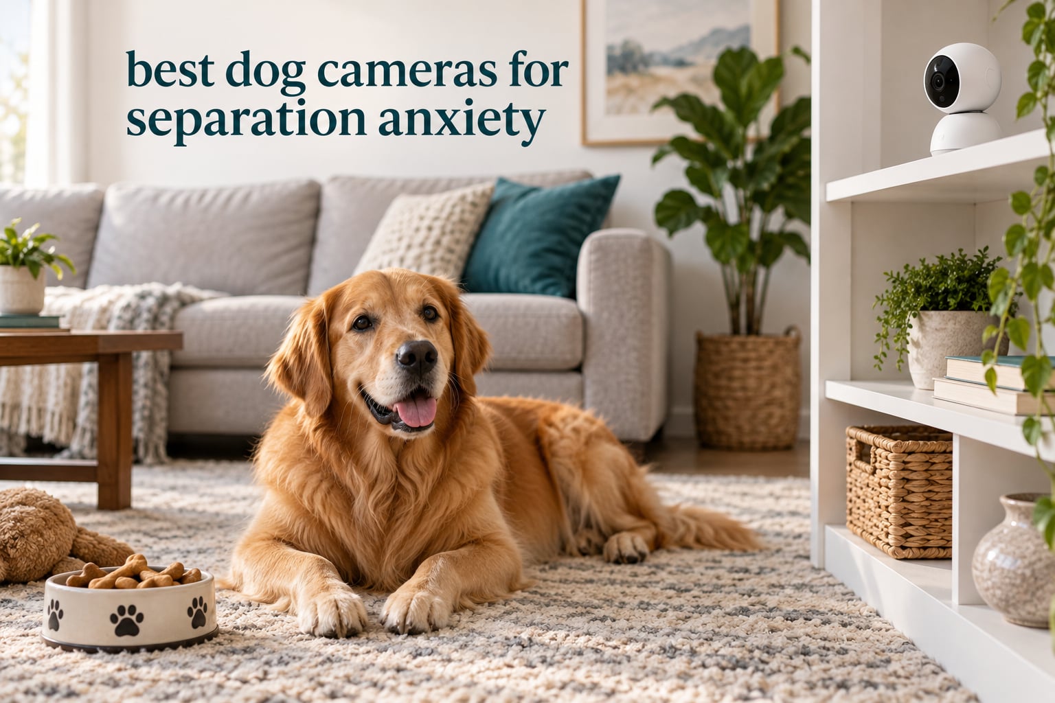 best dog cameras for separation anxiety