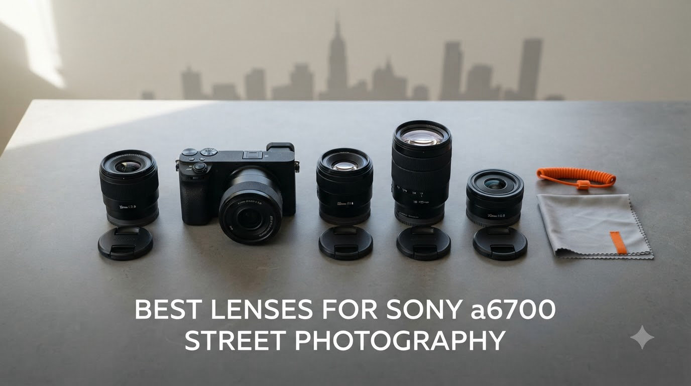 best lenses for sony a6700 street photography