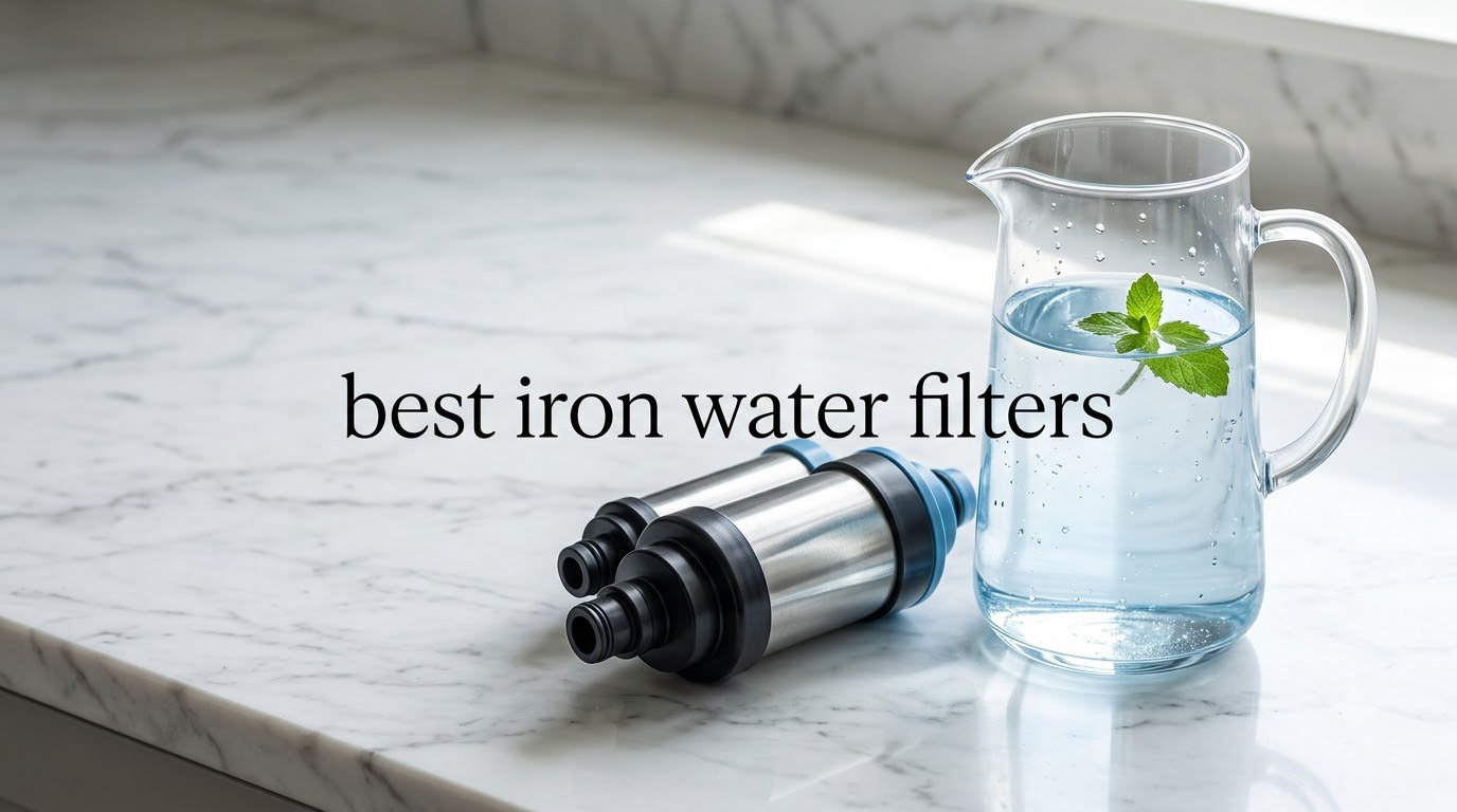 best iron water filters