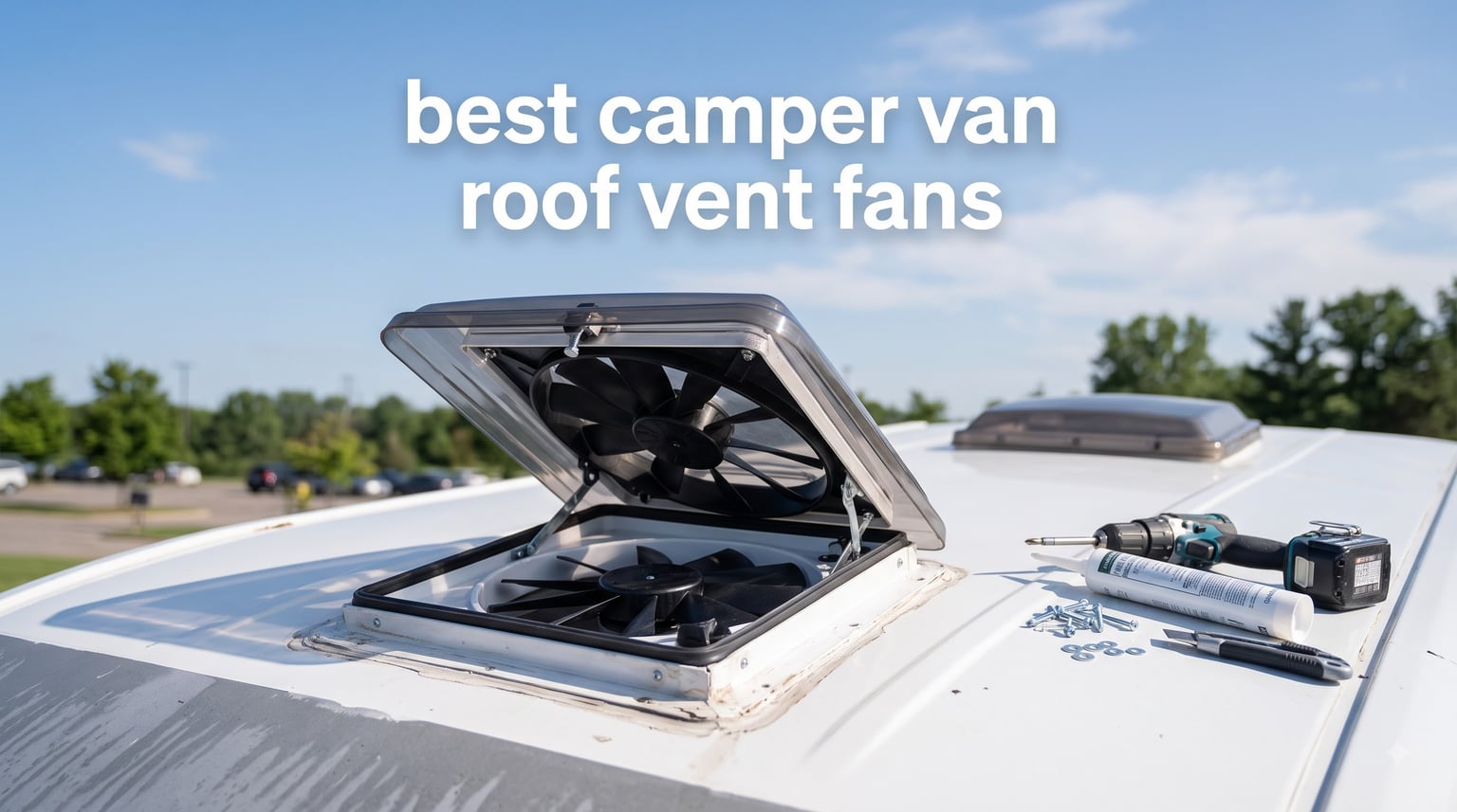 best camper van roof vent fans