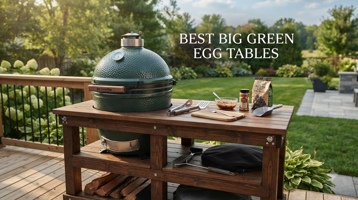 best big green egg tables