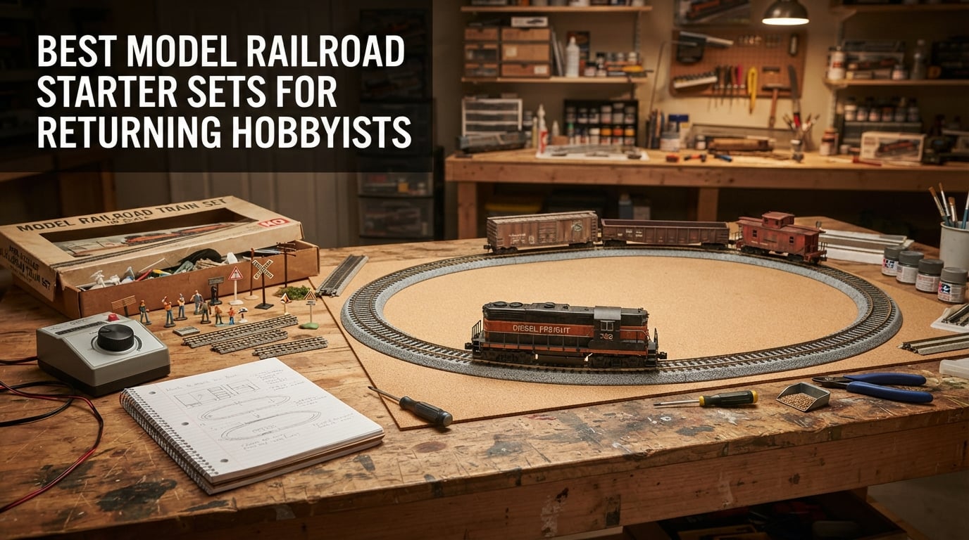 best model railroad starter sets for returning hobbyists