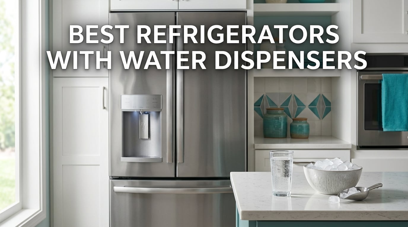 best refrigerators with water dispensers