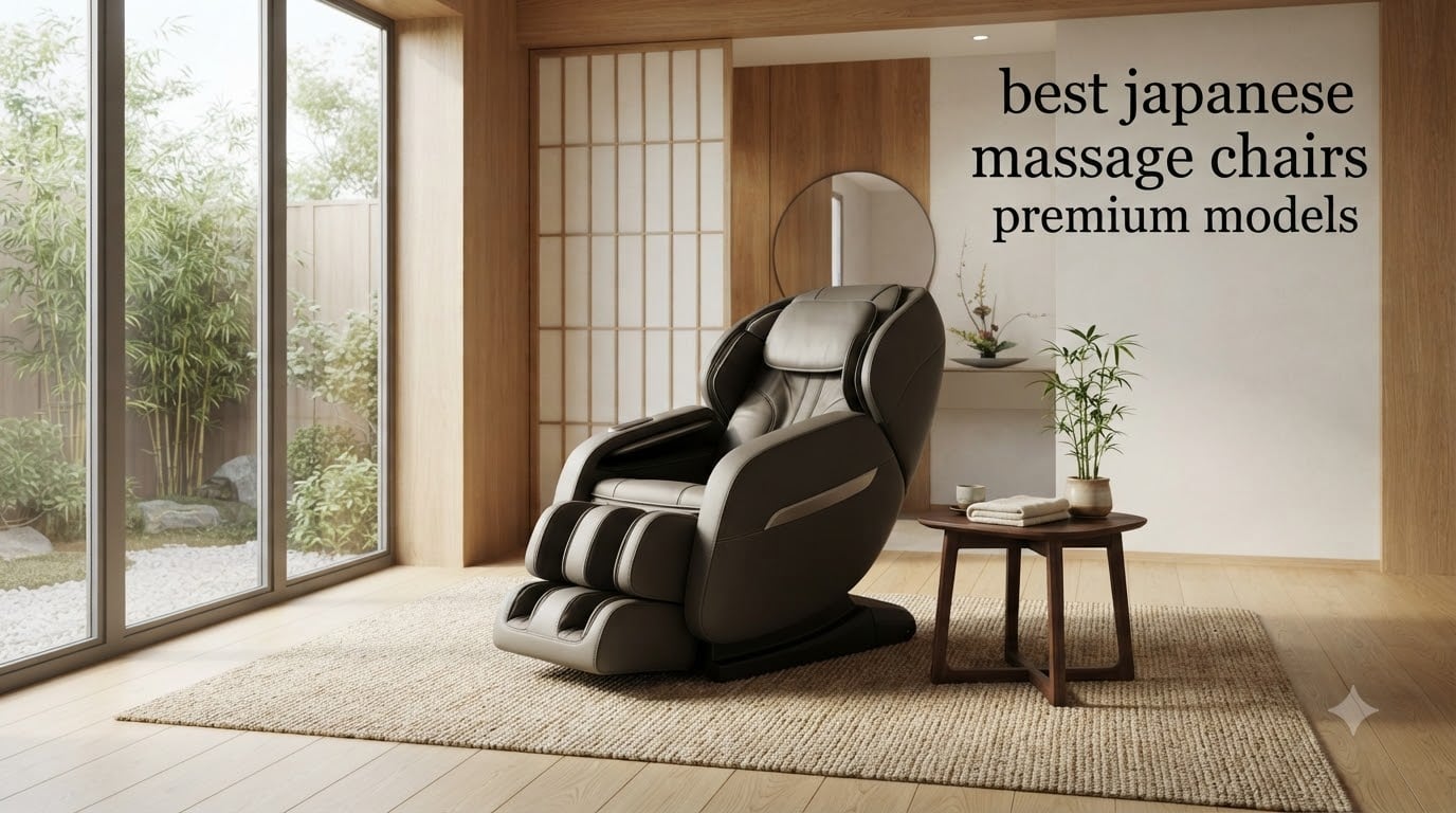 best japanese massage chairs premium models