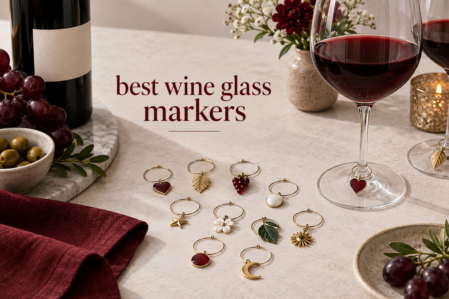 best wine glass markers