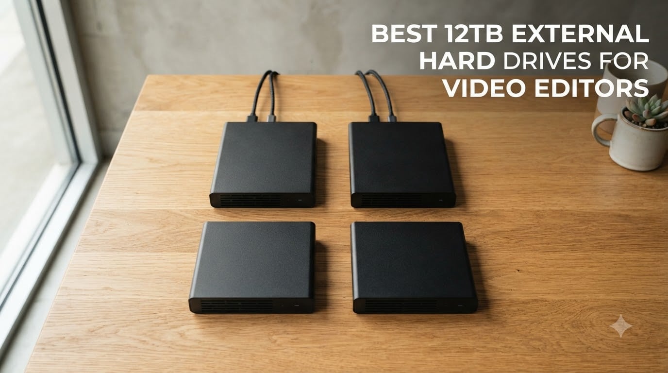 best 12tb external hard drives for video editors