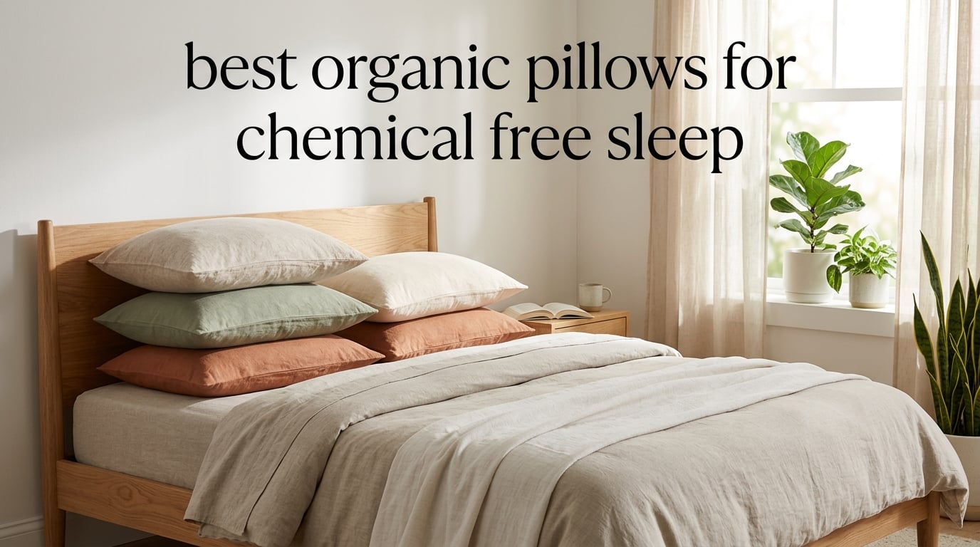 best organic pillows for chemical free sleep