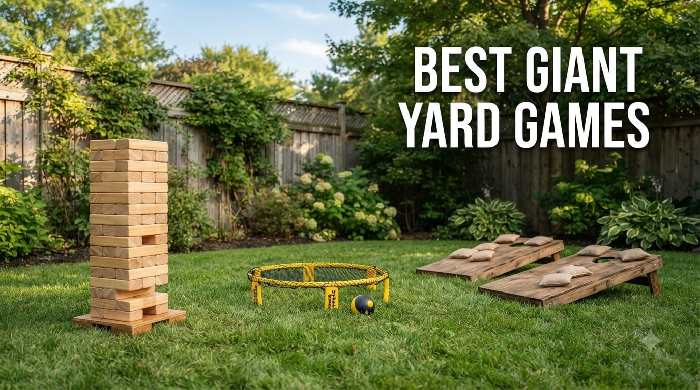 best giant yard games