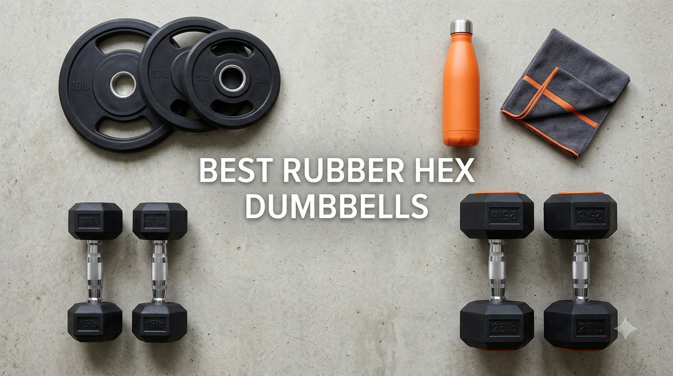 best rubber hex dumbbells