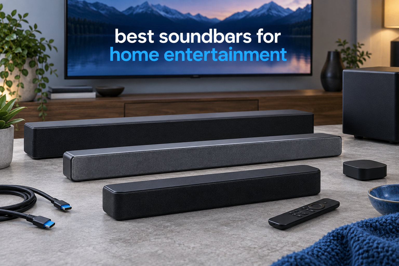 best soundbars for home entertainment