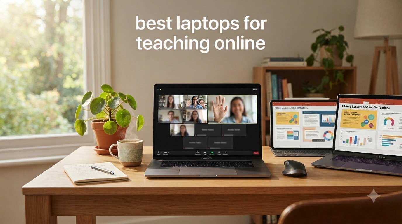 best laptops for teaching online