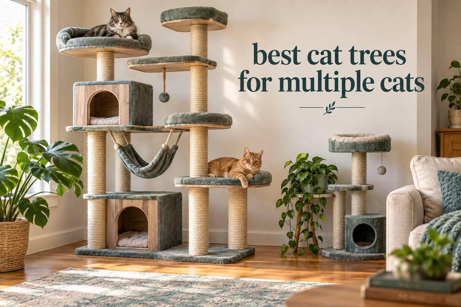 best cat trees for multiple cats