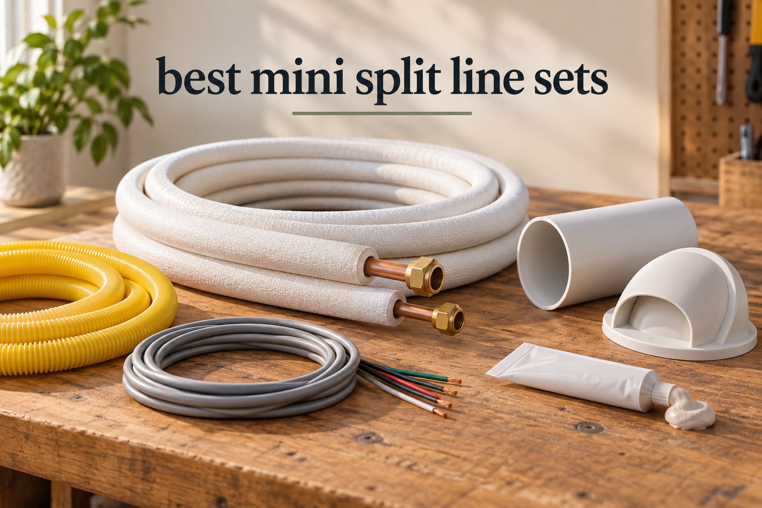 best mini split line sets