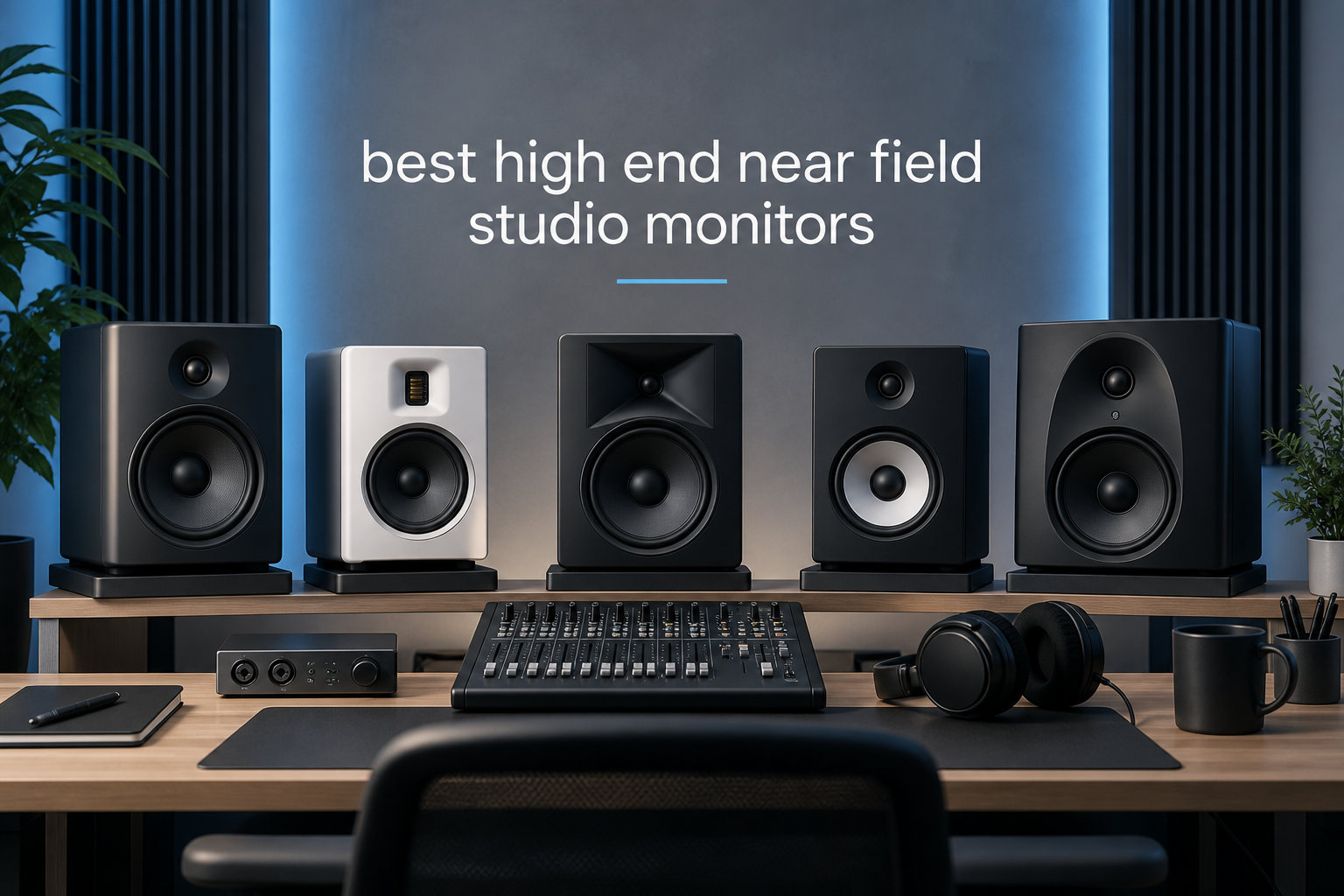 best high end near field studio monitors