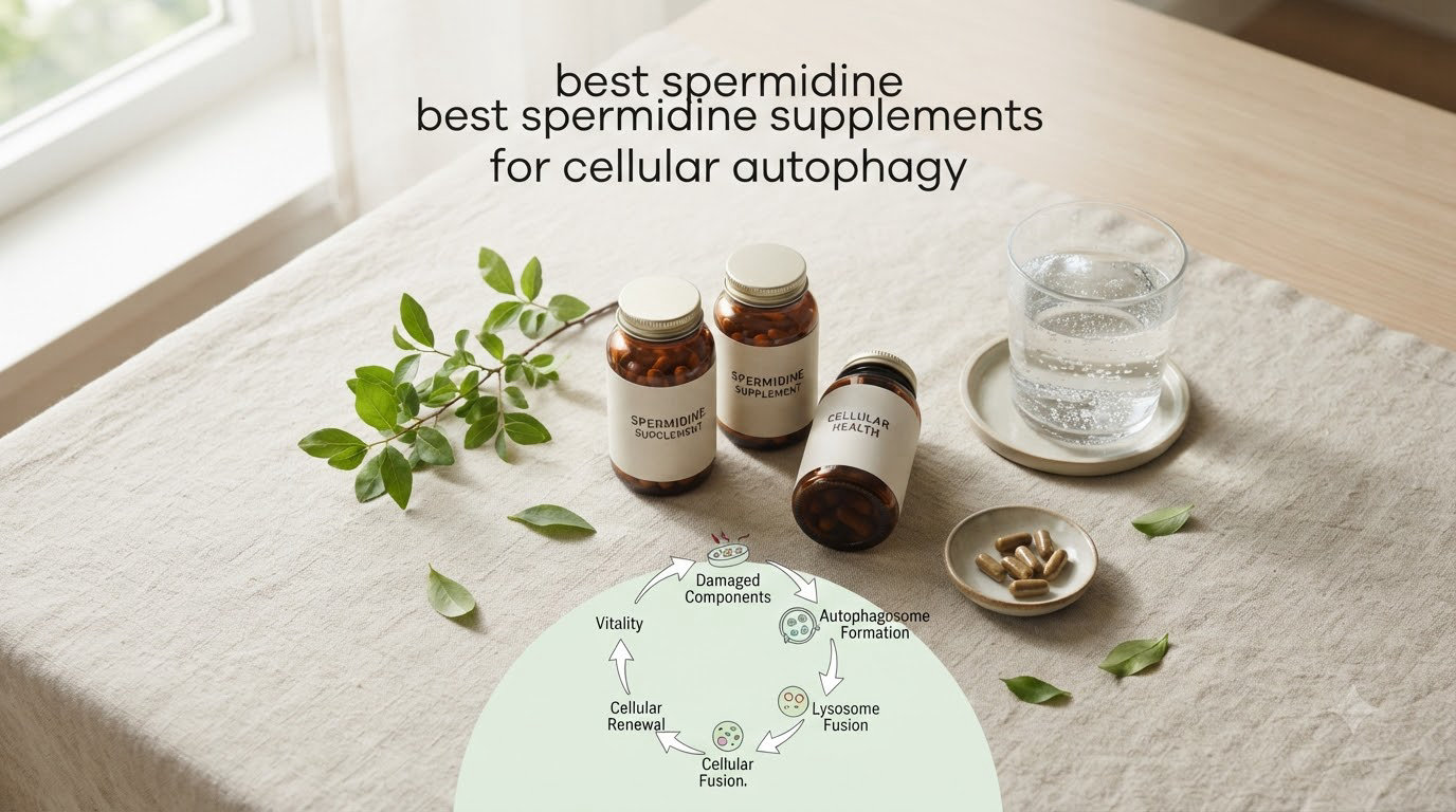 best spermidine supplements for cellular autophagy