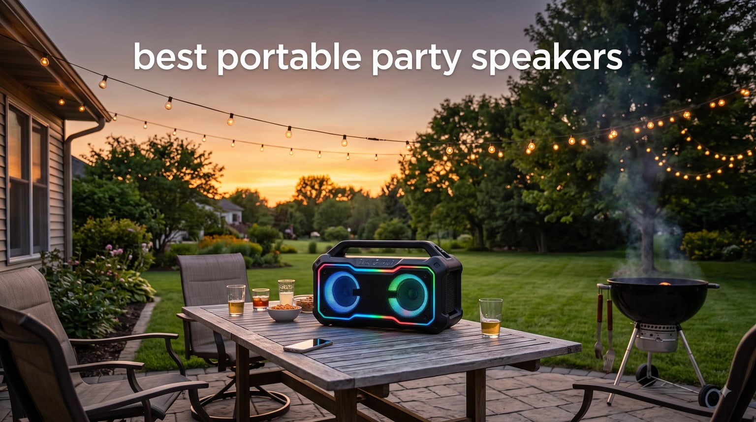 best portable party speakers