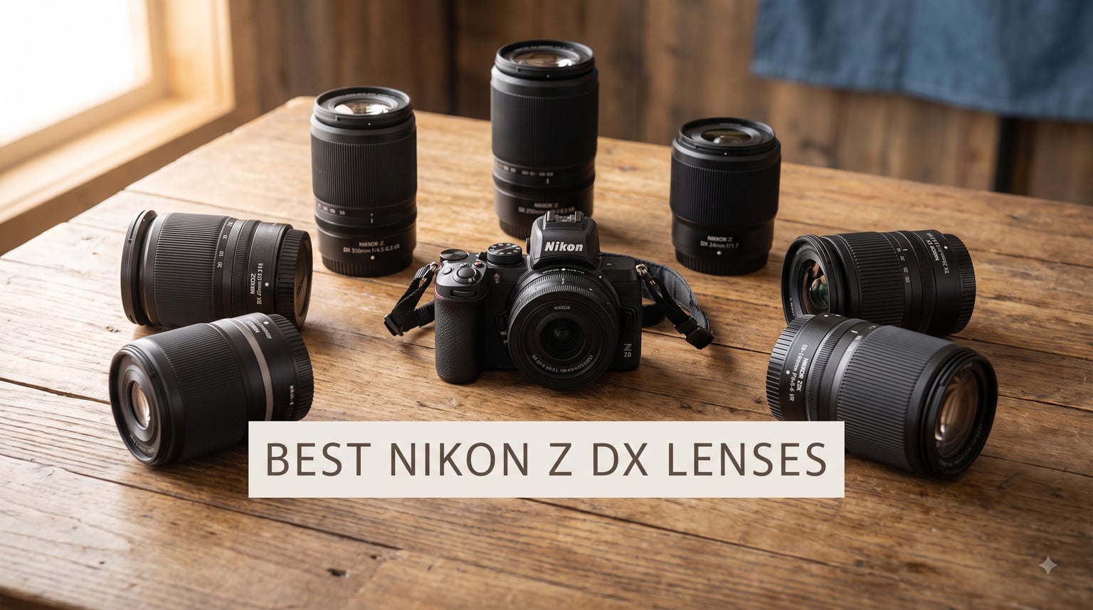 best nikon z dx lenses