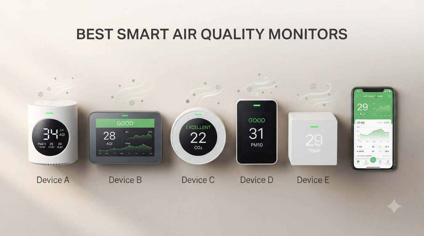 best smart air quality monitors