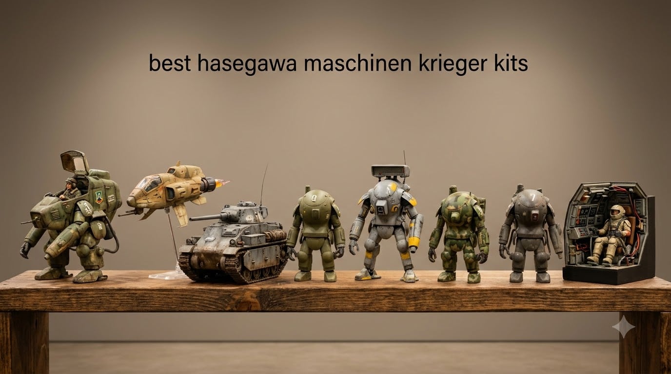 best hasegawa maschinen krieger kits