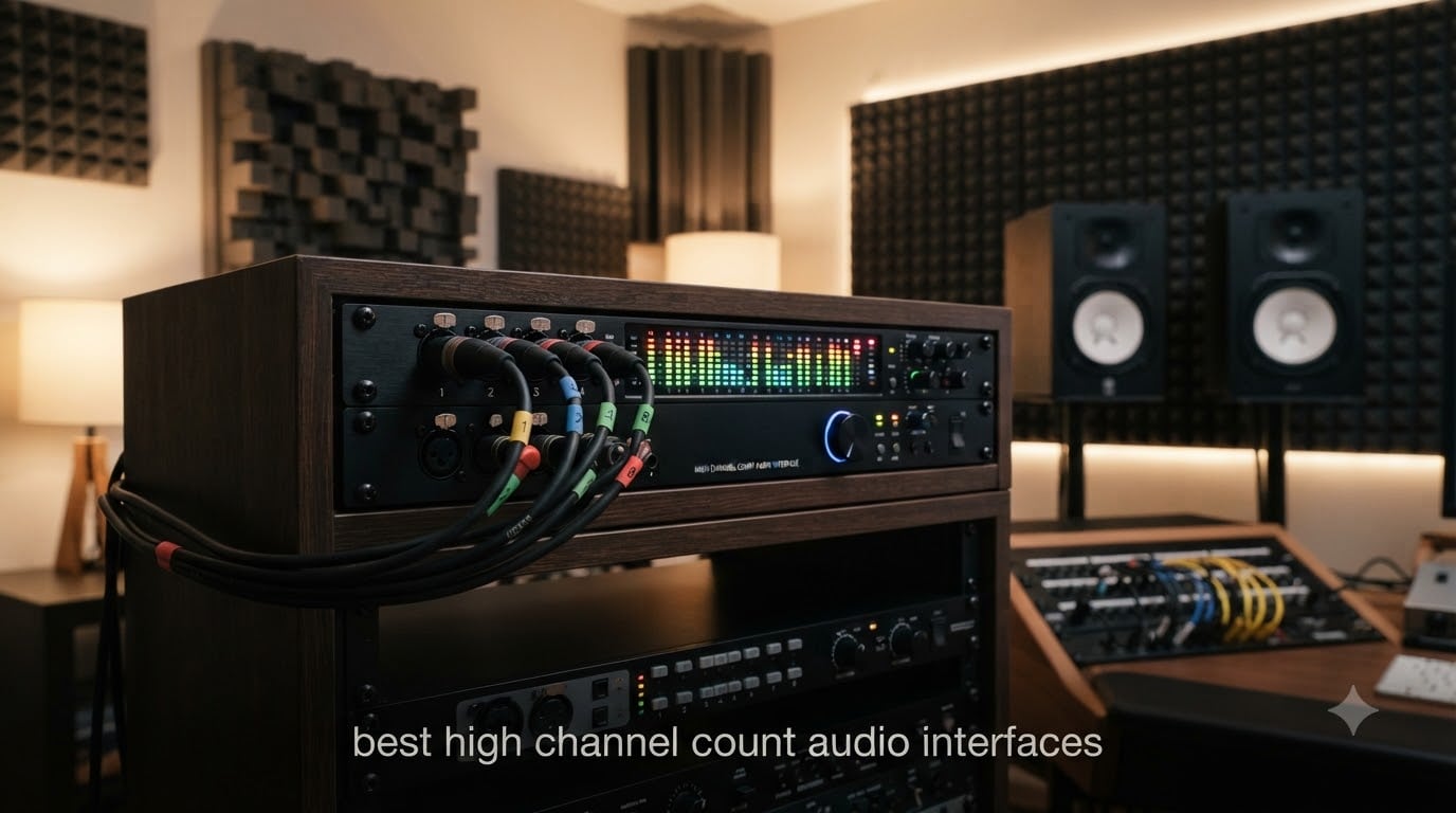 best high channel count audio interfaces
