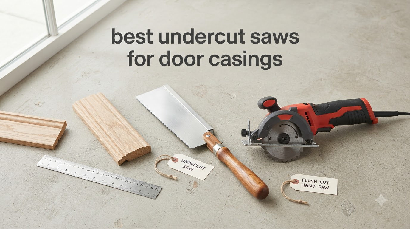 best undercut saws for door casings