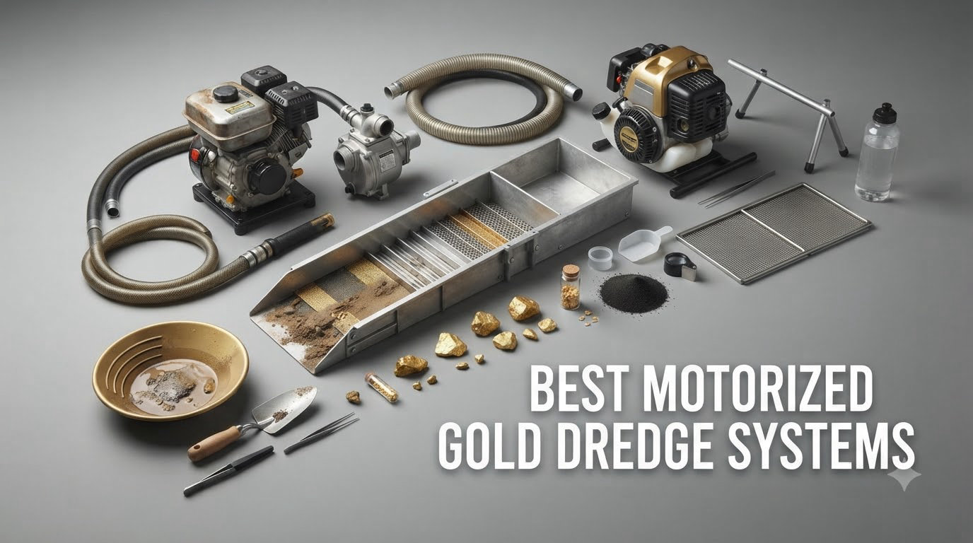 best motorized gold dredge systems