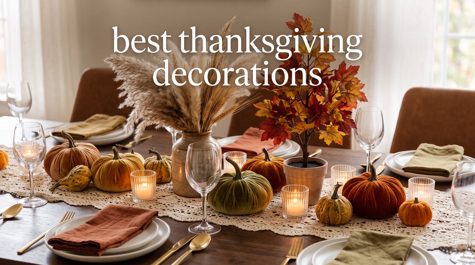best thanksgiving decorations