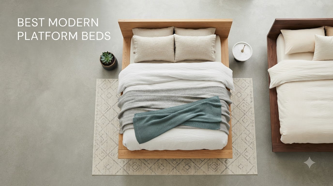 best modern platform beds