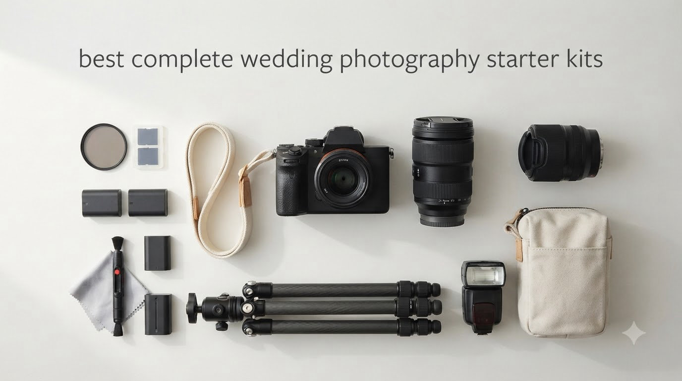 best complete wedding photography starter kits
