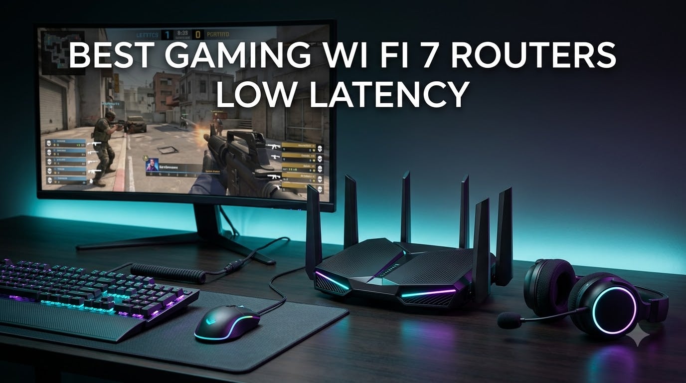 best gaming wi fi 7 routers low latency