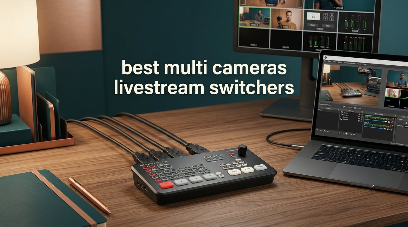 best multi cameras livestream switchers
