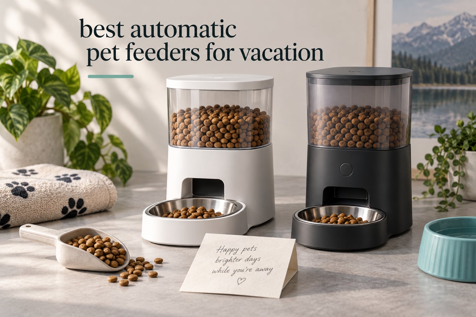 best automatic pet feeders for vacation