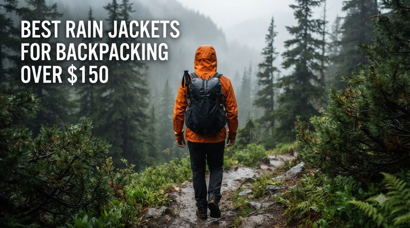 best rain jackets for backpacking over $150