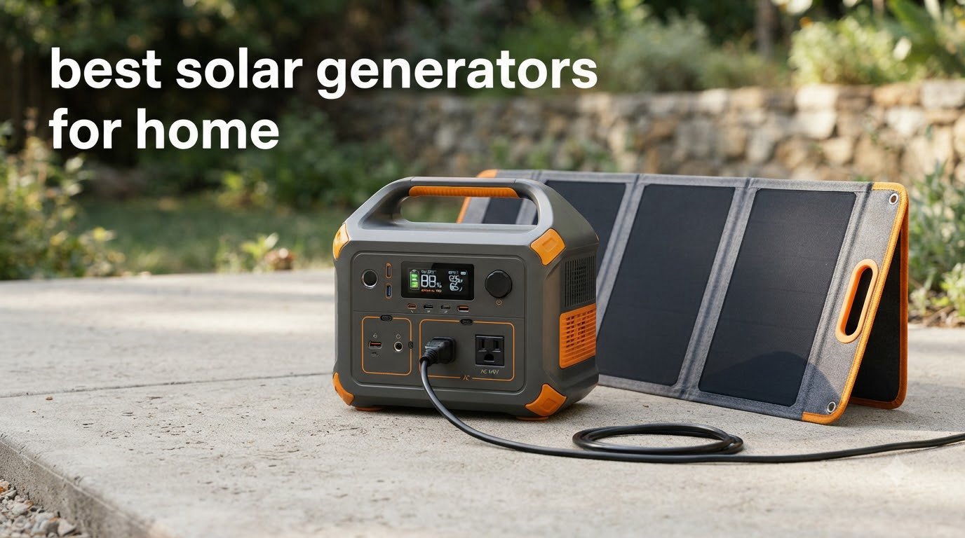 best solar generators for home
