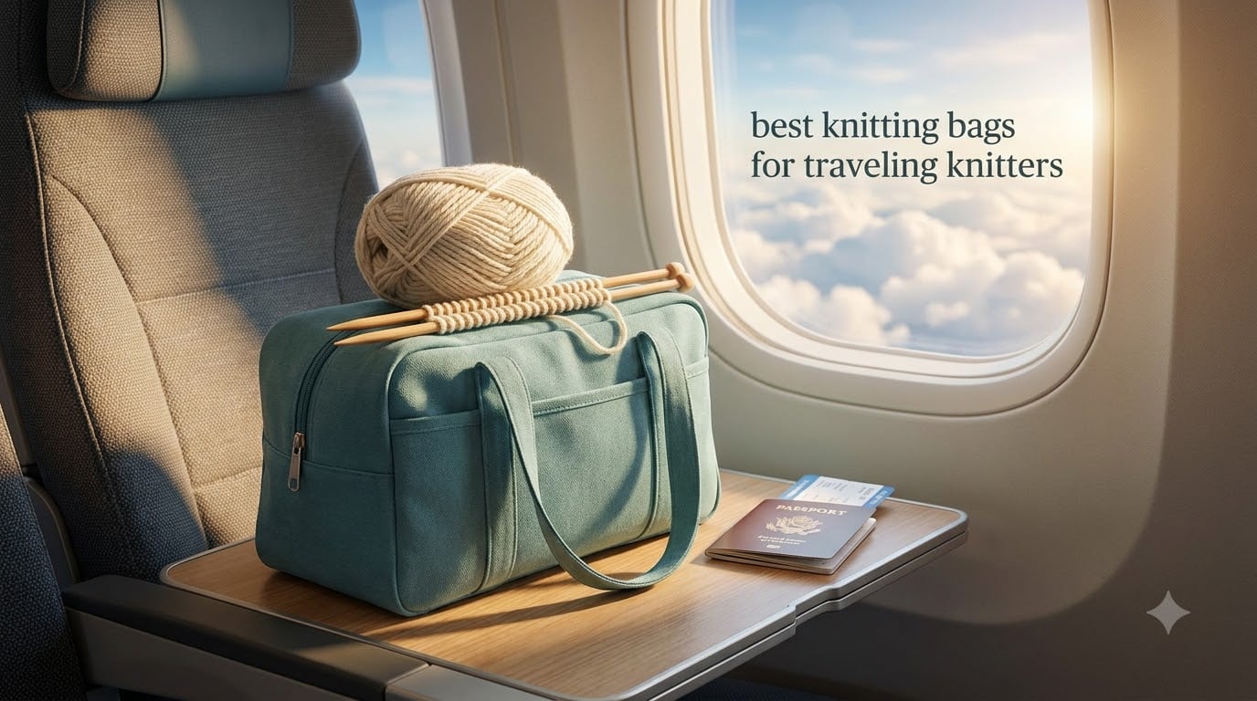 best knitting bags for traveling knitters
