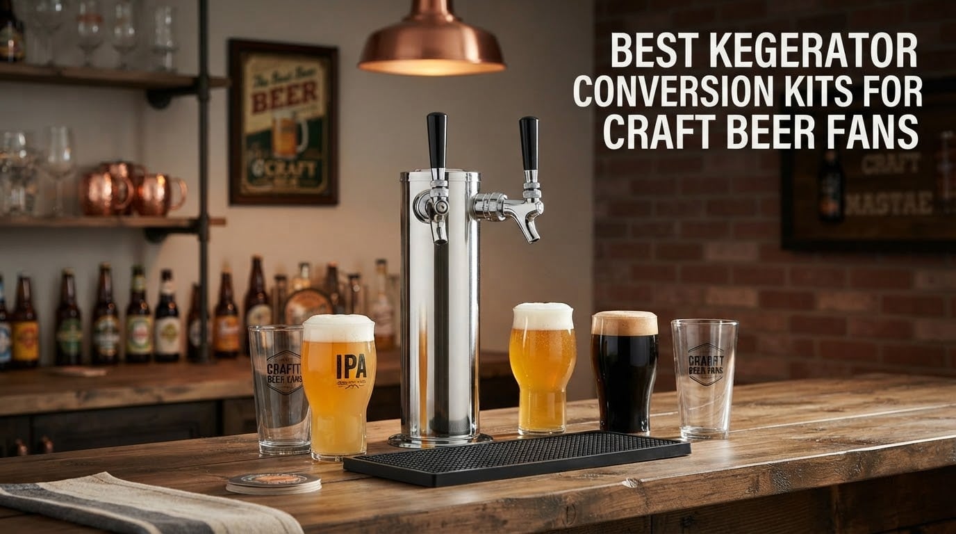 best kegerator conversion kits for craft beer fans