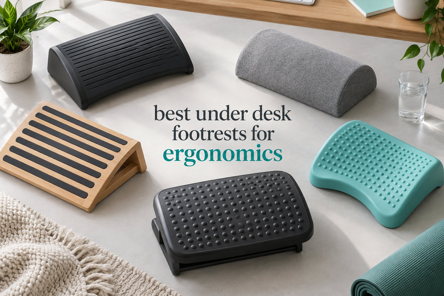 best under desk footrests for ergonomics